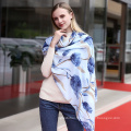 Fashion women soft cotton Printed floral Viscose scarf hijab women